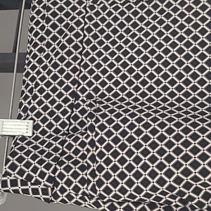 Chico's Black and White Patterned Pants